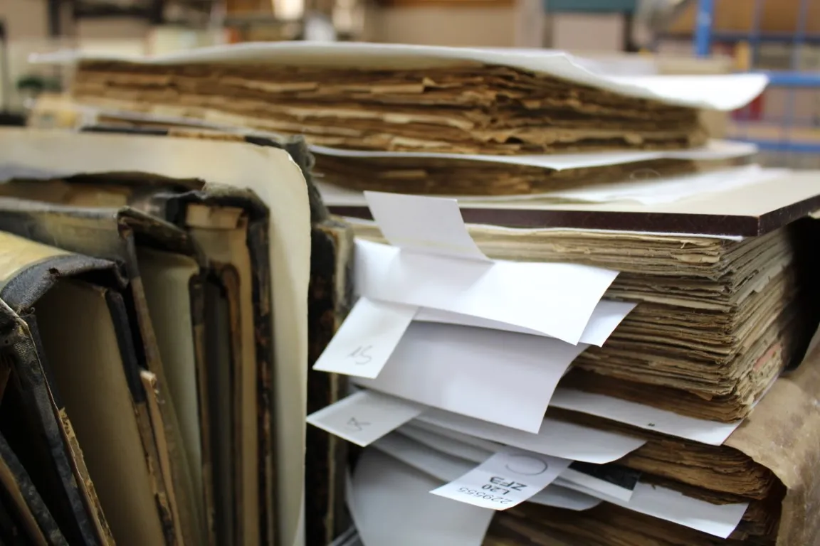 stack of newspapers